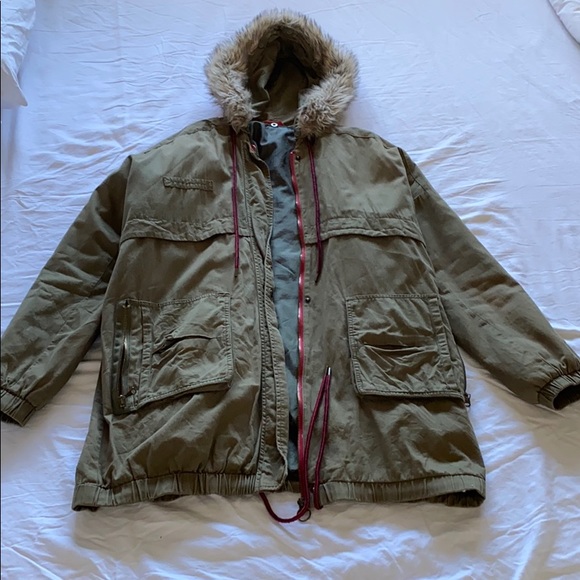 Zara Army Green jacket - Picture 1 of 5